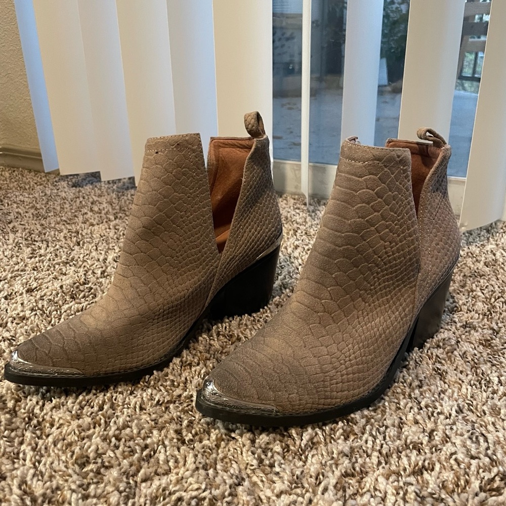 Tan Booties